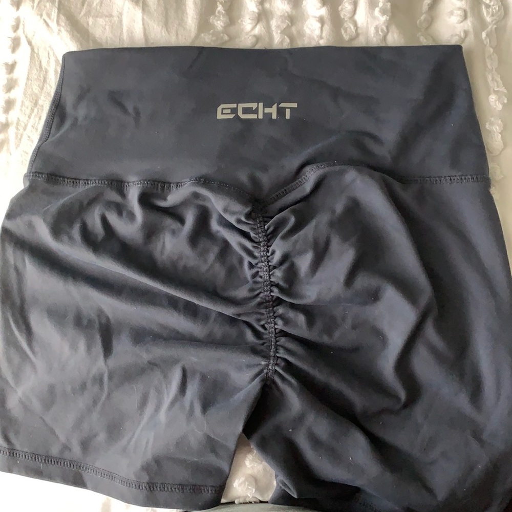 ECHT Scrunch Shorts Steel Blue